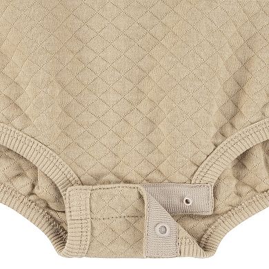 Newborn Baby Girls Nike Diamond Jacquard Bubble Romper