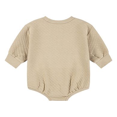 Newborn Baby Girls Nike Diamond Jacquard Bubble Romper