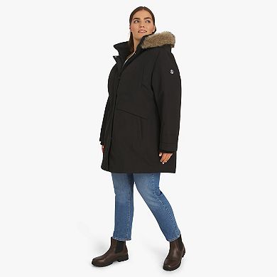 Plus Size Lands' End Parka with Detachable Hood