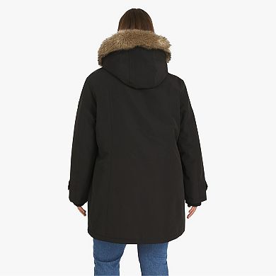 Plus Size Lands' End Parka with Detachable Hood