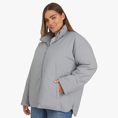Plus Size Lands' End Air-Fill Jacket