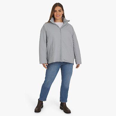 Plus Size Lands' End Air-Fill Jacket