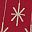 Red Snowflake Star