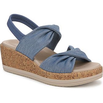 LifeStride Riley Women's Slingback Wedge Sandals