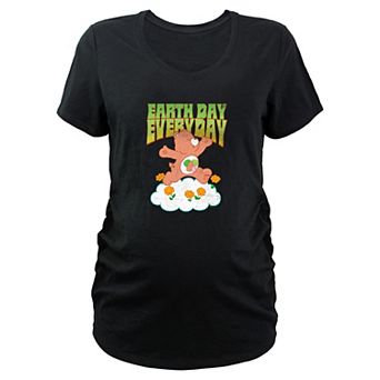 Maternity Care Bears Forest Friend Bear Earth Day Everyday Graphic Tee