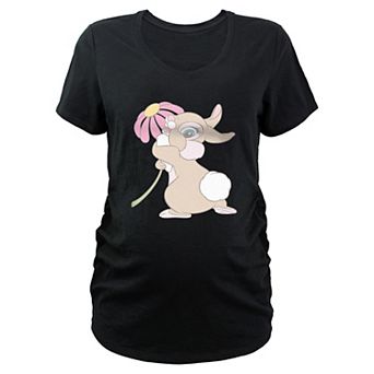 Disney's Bambi Flirty Bunny Maternity Graphic Tee