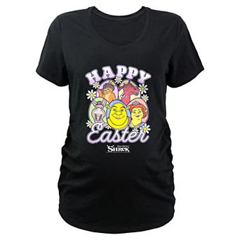 Maternity Shrek Happy Easter Graphic Tee