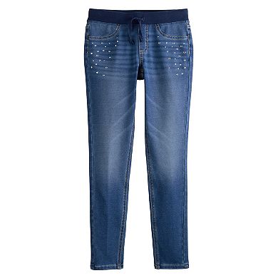 Girls 6-20 SO® Ribbed Waist Jegging in Regular & Plus Sizes