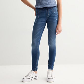 Girls 6-20 SO® Ribbed Waist Jegging in Regular & Plus Sizes