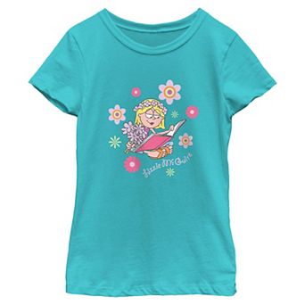 Disney's Lizzie McGuire Flower Power Girls 7-16 Graphic Tee