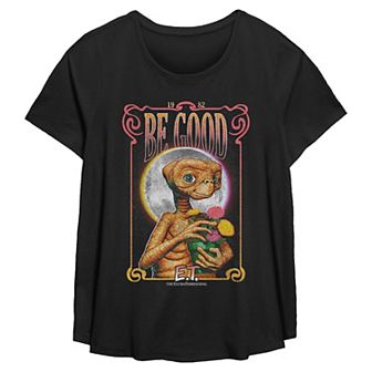 Plus Size E.T. The Extraterrestrial Be Good Flowy Graphic Tee