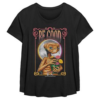 Plus Size E.T. The Extraterrestrial Be Good Flowy Graphic Tee