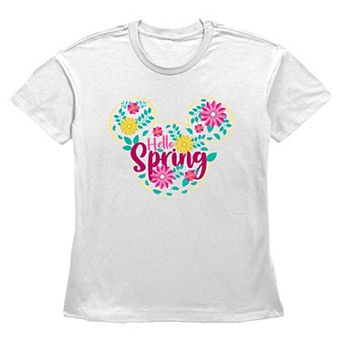 Disney's Mickey Mouse Hello Spring Women's Graphic Tee