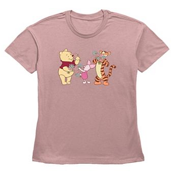 Disney's Winnie The Pooh And Friends Flower Time Women's Graphic Tee
