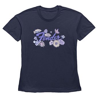 Women's Fender Floral Logo Graphic Tee