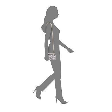N by Nina M-Yoko Snake Print Clutch Bag