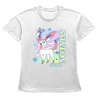 Women's Pokemon Sylveon Poster Graphic Tee