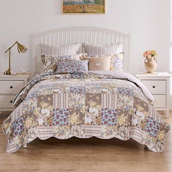 Greenland Home Fashions French Country Quilt Set