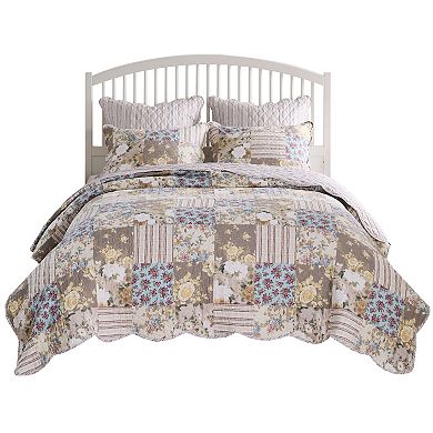 Greenland Home Fashions French Country Quilt Set