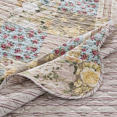 Greenland Home Fashions French Country Quilt Set