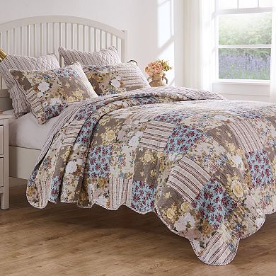 Greenland Home Fashions French Country Quilt Set