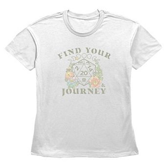 Women's Dungeons & Dragons Find Your Journey Graphic Tee