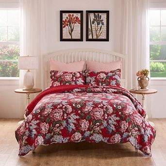 Greenland Home Fashions Millie Quilt Set