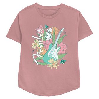 Women's Fender Spring Guitar Relaxed Fit Graphic Tee