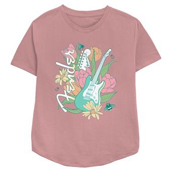 Women's Fender Spring Guitar Relaxed Fit Graphic Tee