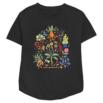 Women's Harry Potter Herbology Mandrake Relaxed Fit Graphic Tee