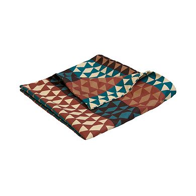 Donna Sharp Mahogany Desert Diamond Decorative Throw Pillow Cover