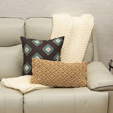 Donna Sharp Mahogany Desert 18" x 18" Throw Pillow Cover