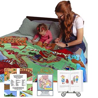 Pipp & Spalding Seek-and-Find Springtime in the Woodlands Interactive Blanket and Activity Book