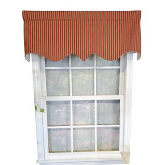 Roman Stripe Regal 3" Rod Pocket Lining Luxurious And Elegant Window Treatment Valance