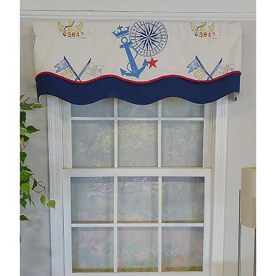 Sea Crown Glory 3" Rod Pocket Lining Luxurious And Elegant Window Treatment Valance