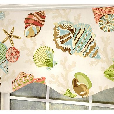 Bay Beach Provance 3" Rod Pocket Lining Luxurious And Elegant Window Treatment Valance