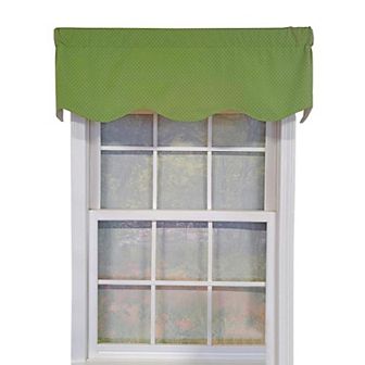 Eleni Provance 3" Rod Pocket Lining Luxurious And Elegant Window Treatment Valance