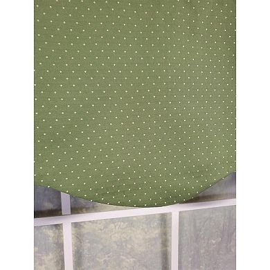 Eleni Provance 3" Rod Pocket Lining Luxurious And Elegant Window Treatment Valance