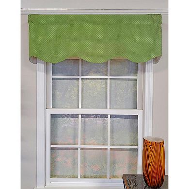 Eleni Provance 3" Rod Pocket Lining Luxurious And Elegant Window Treatment Valance