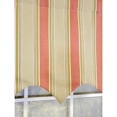 Thalia Regal 3" Rod Pocket Lining Luxurious And Elegant Window Treatment Valance