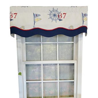 Wheel 67 Glory 3" Rod Pocket Lining Luxurious And Elegant Window Treatment Valance