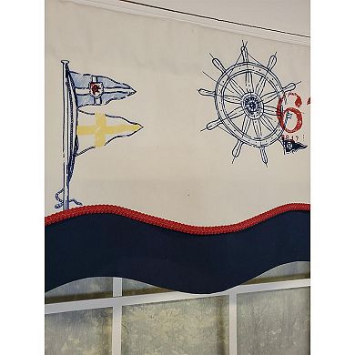 Wheel 67 Glory 3" Rod Pocket Lining Luxurious And Elegant Window Treatment Valance