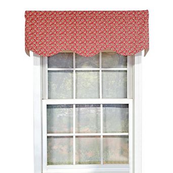 Athima Provence Mini Flower Bouquets Lining Elegant Window Treatment Valance