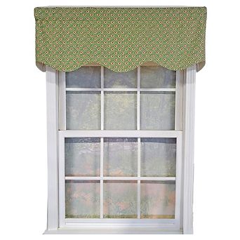Athima Provence Mini Flower Bouquets Lining Elegant Window Treatment Valance