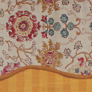 Centennial Glory Window Treatment Valance 3" Rod Pocket 50" x 16" Marigold