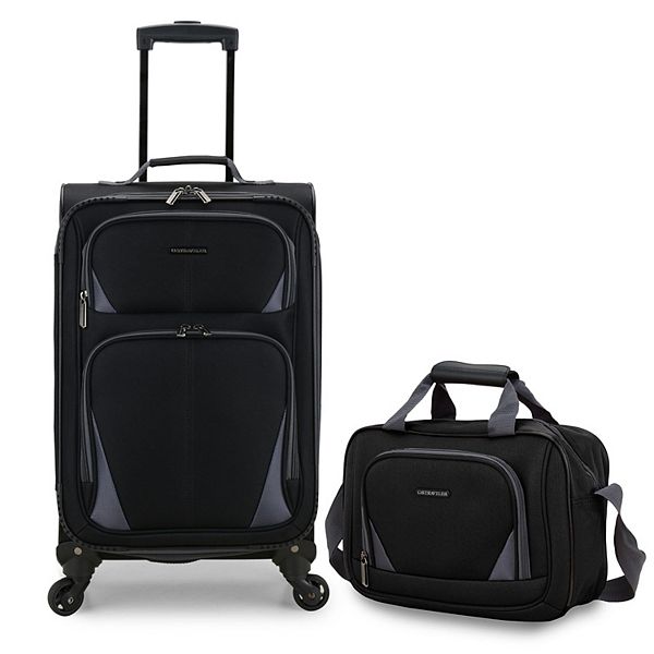 US Traveler Forza 2-Piece Expandable Softside Luggage Set
