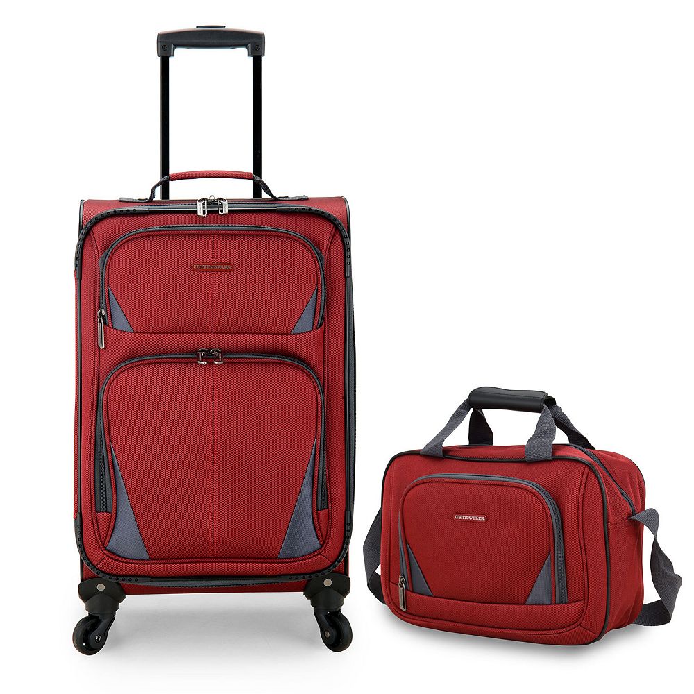 US Traveler Forza 2-Piece Expandable Softside Luggage Set