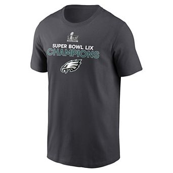 Men's Nike Philadelphia Eagles Super Bowl LIX Champions Roster Tee
