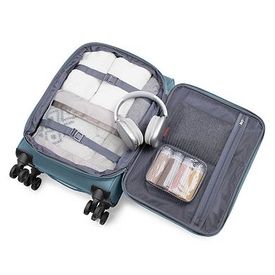 US Traveler Rio II 2-Piece Softside Expandable Spinner Luggage Set