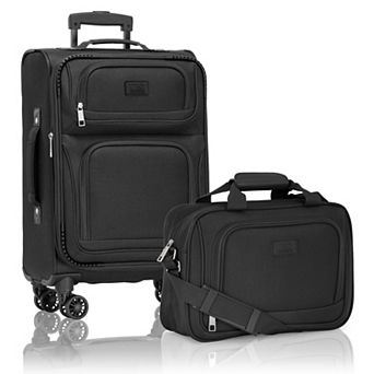US Traveler Rio II 2 pc Softside Expandable Spinner Luggage Set